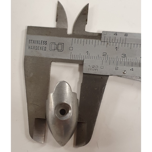 018769 Endstück für Bodenplatte Vespa NOS - 5