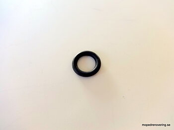 Oring, die Unterseite der vorderen Gabel, sitzt am Boden des Kolbens.