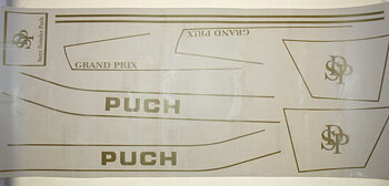 Dekalsett Puch Monza SDP Gold Complete