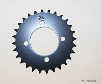 Bagerste kædehjul Suzuki K50, 28 T