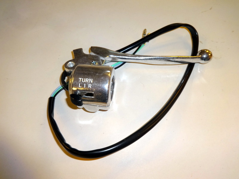 Gas- og bremsehåndtag foran komplet, Suzuki K50 -82 - 2