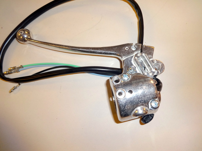 Gas- og bremsehåndtag foran komplet, Suzuki K50 -82 - 3