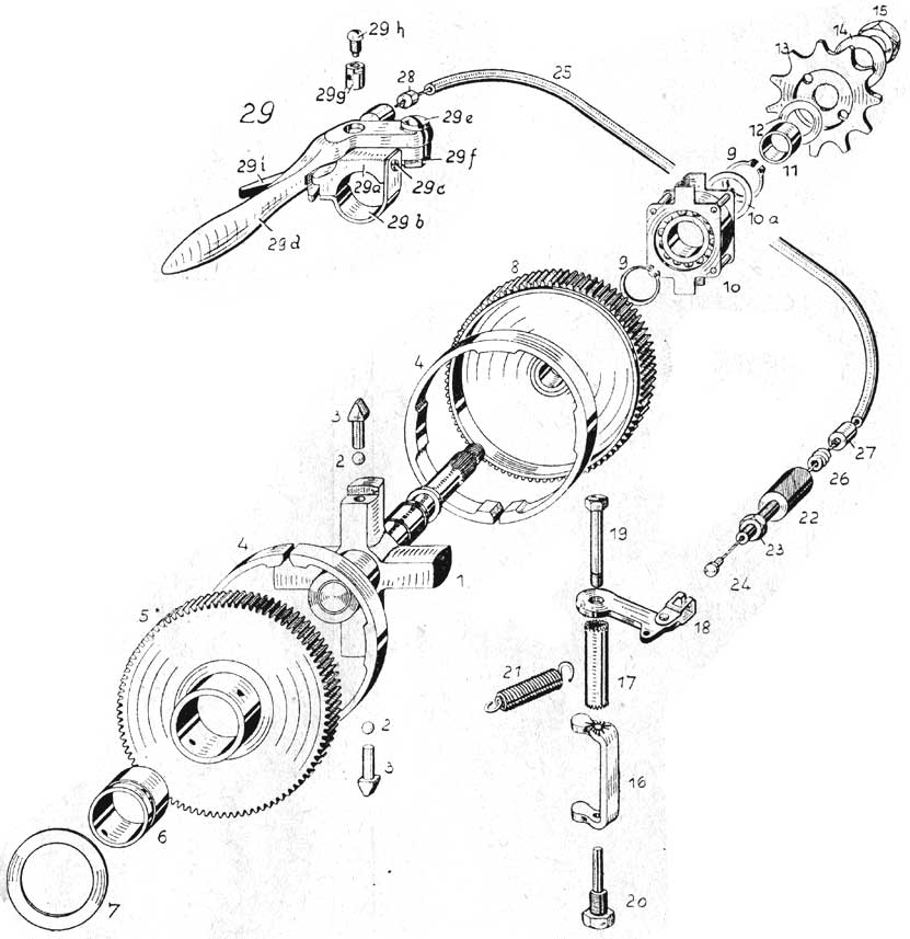 Schraube Kupplungsarm. FM 38. 5-19 - 3