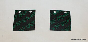 Reed sheet Green til karburator kit 19766 0.35