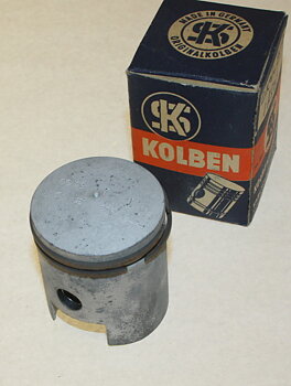 Kolv NOS BSA 125 cc 54 mm, komplet med kolvbult og ringar