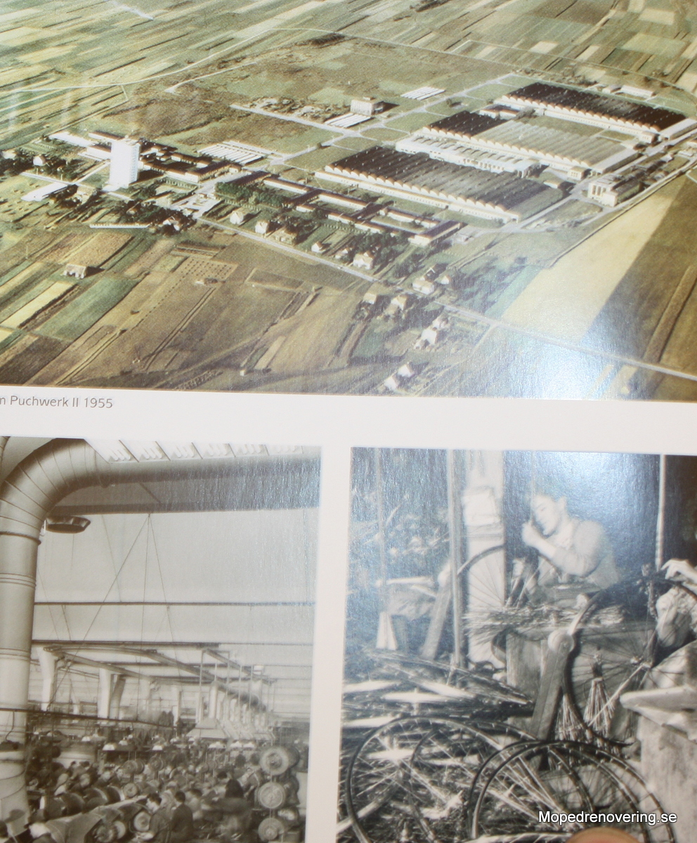 Puch og fabrikken i Graz gjennom hele 1900-tallet og litt 2000 tale - 3