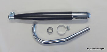 Exhaust complete 28 mm Crescent F50 GLX 1244
