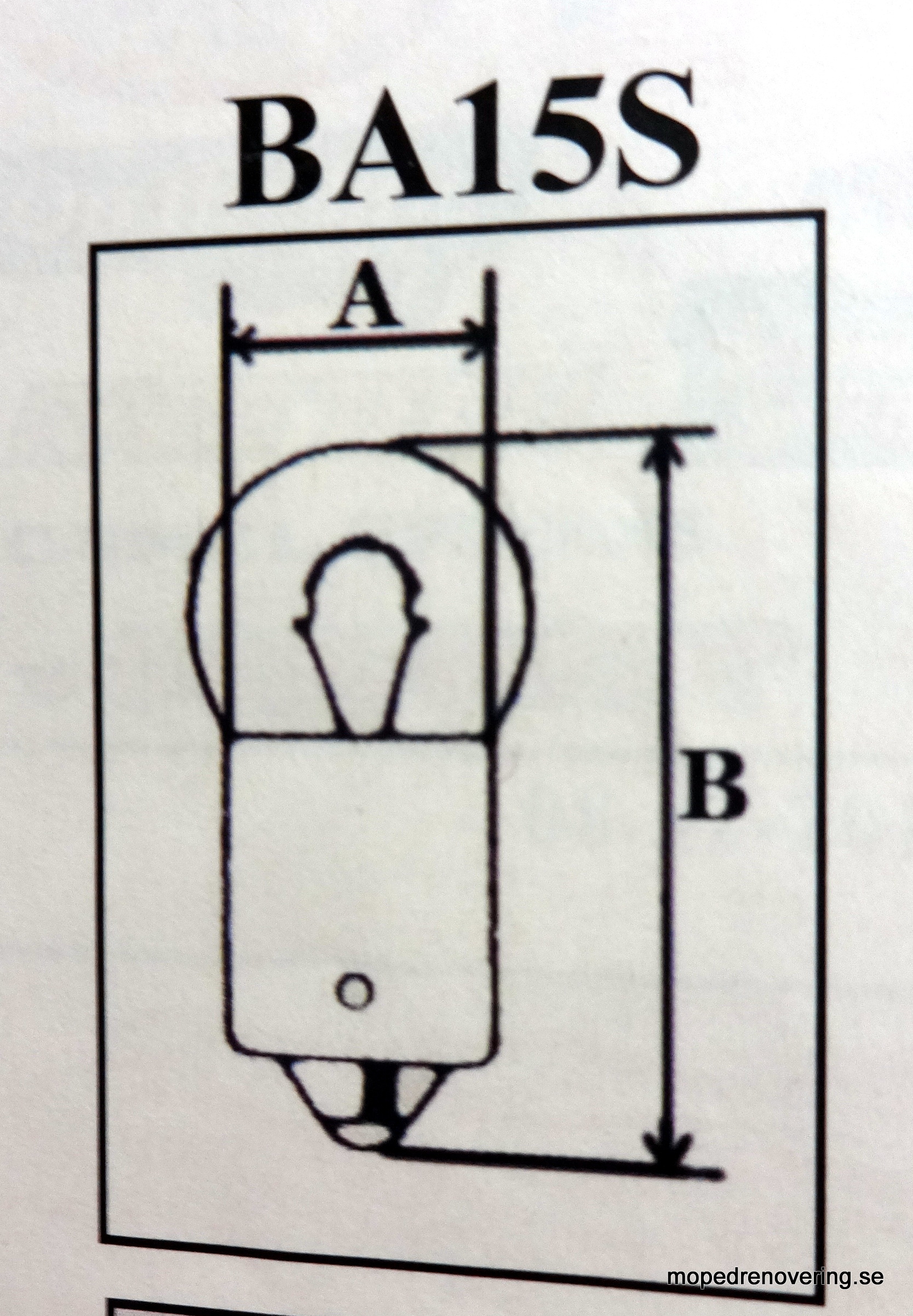 Hehkulamppu Bosma BA15S 12V 10W - 2