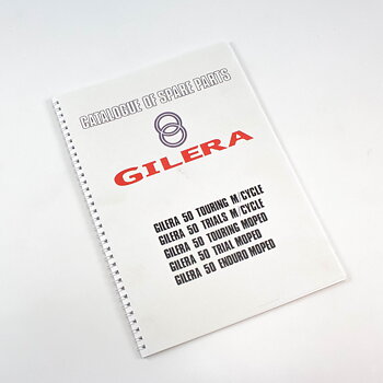 Gilera reservedelskatalog