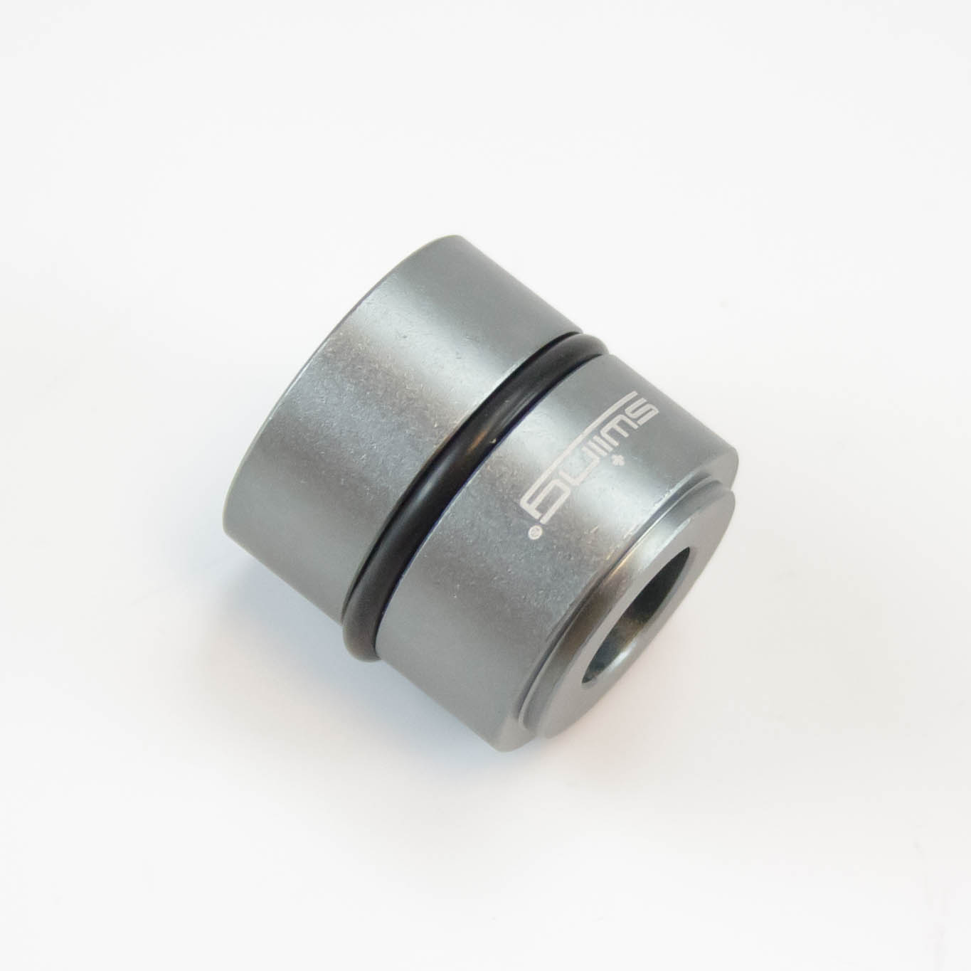 läpivientiholkki moottorin lohkoon Sachs 19 mm alumiinia, "tyhmää" asennusta varten, Swiing Ø 19,2mm. 1 ÖD - 2
