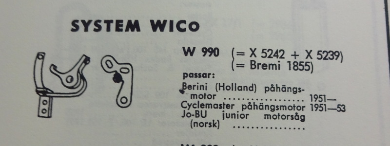 Brennspitzen NOS W 990 Passend für Bernini, Cyclemaster, Jo-Bu Mähsäge - 2
