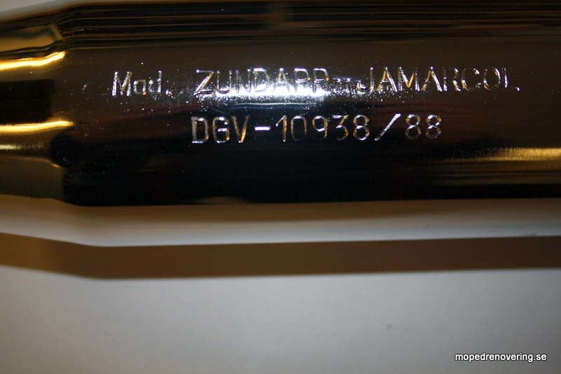 Lyddemper Zundapp KS50 32 mm Jamarcol - 3