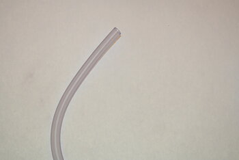 Fuel tubetransparant 5 x 10 mm 1 meter
