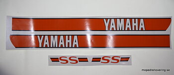 Mærkatsæt Yamaha FS1 1975