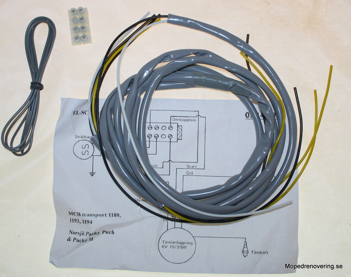 Johdinsarja Packy, MCB 1189 muun muassa - 2