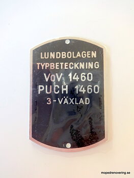 Dataplade Florida/MV50 1966-78 VOV 1460
