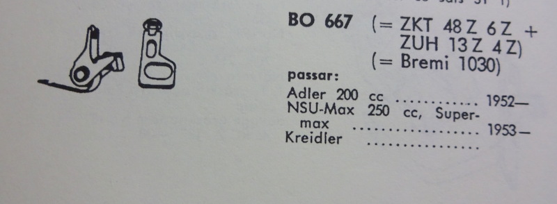 Kontaktpunkt NOS BO 667 Adler/NSU/Kreidler - 2