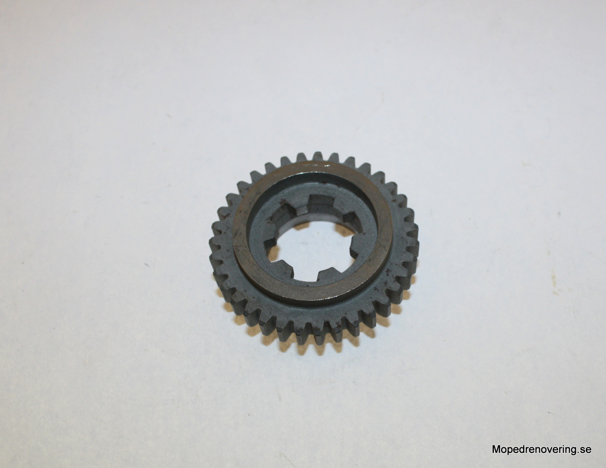 Zahnrad 2: An für HVA Feuerstein mit 15 mm Abtriebswelle. 3 vxl. NOSE - 2