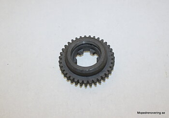 Gear wheel 2: An for HVA flint with 15 mm output shaft. 3 vxl. NOS