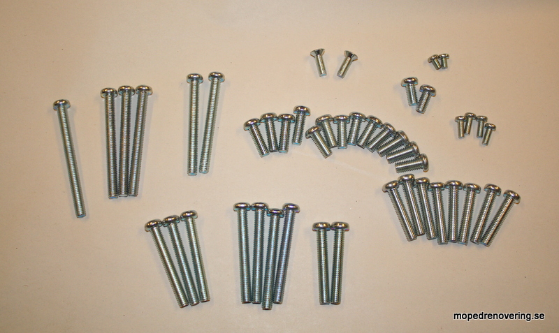Screw set motor Yamaha FS1 - 2