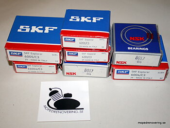 Laakerisarja 5/6 kytkin Sachs, NSK / SKF
