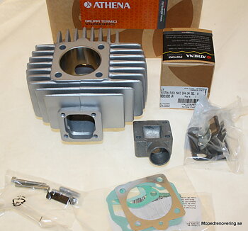 Zylindersatz, Puch Maxi 45/12mm - Athena mit Membranventil
