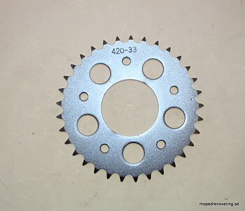 Ketjuratas takana, 33 T Kreidler Florett
