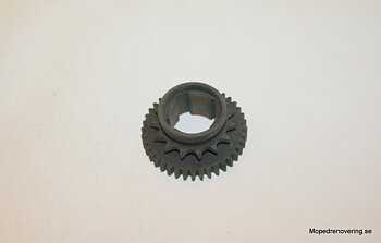 Gear wheel 1st. 3 VXL Husqvarna Flinta. For 17 mm output shaft. NOS