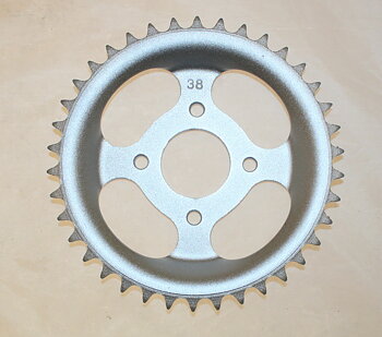 Sprocket rear, 38 T Fram-King, Solifer