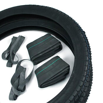 Mitas/Sava 2.25x18 tire package