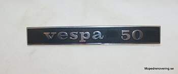 Emblem "Vespa 50"