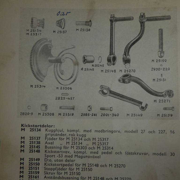 Axel Kicken M-25138 Husqvarna 98CC-120CC Nro - 3