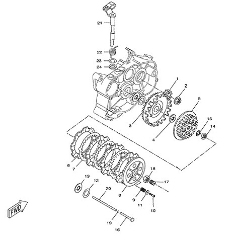 Unterlegscheibe, konische Feder Nr13 - AM6 - OEM - 2