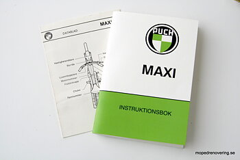 Manual og datablad Maxi S