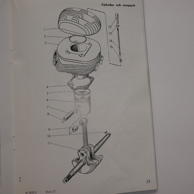 Männänpultin holkki M-25345 Husqvarna 281 Sport hopeanuoli kultanuoli 282 283 Nro - 2