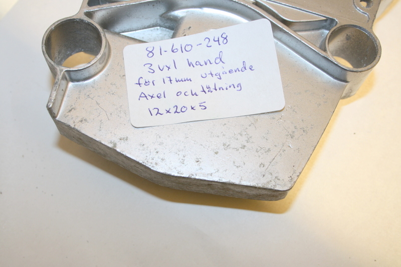 Ventilatordæksel til 3 VXL Hand Husqvarna NOS 81-610-248 - 3