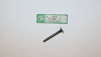 dekompventil, NSU 51ZT 160200004 NOS