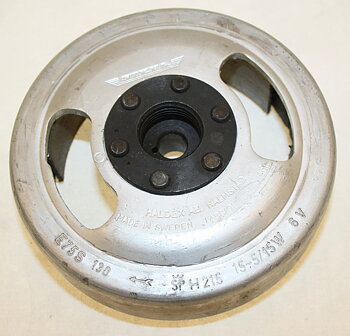 Flywheels 81-614-018 Stefa E2 / 75S 6V 15-5 / 15W Husqvarna NOS