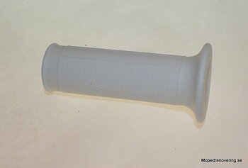 Handle off-white with flange 24mm/100mm