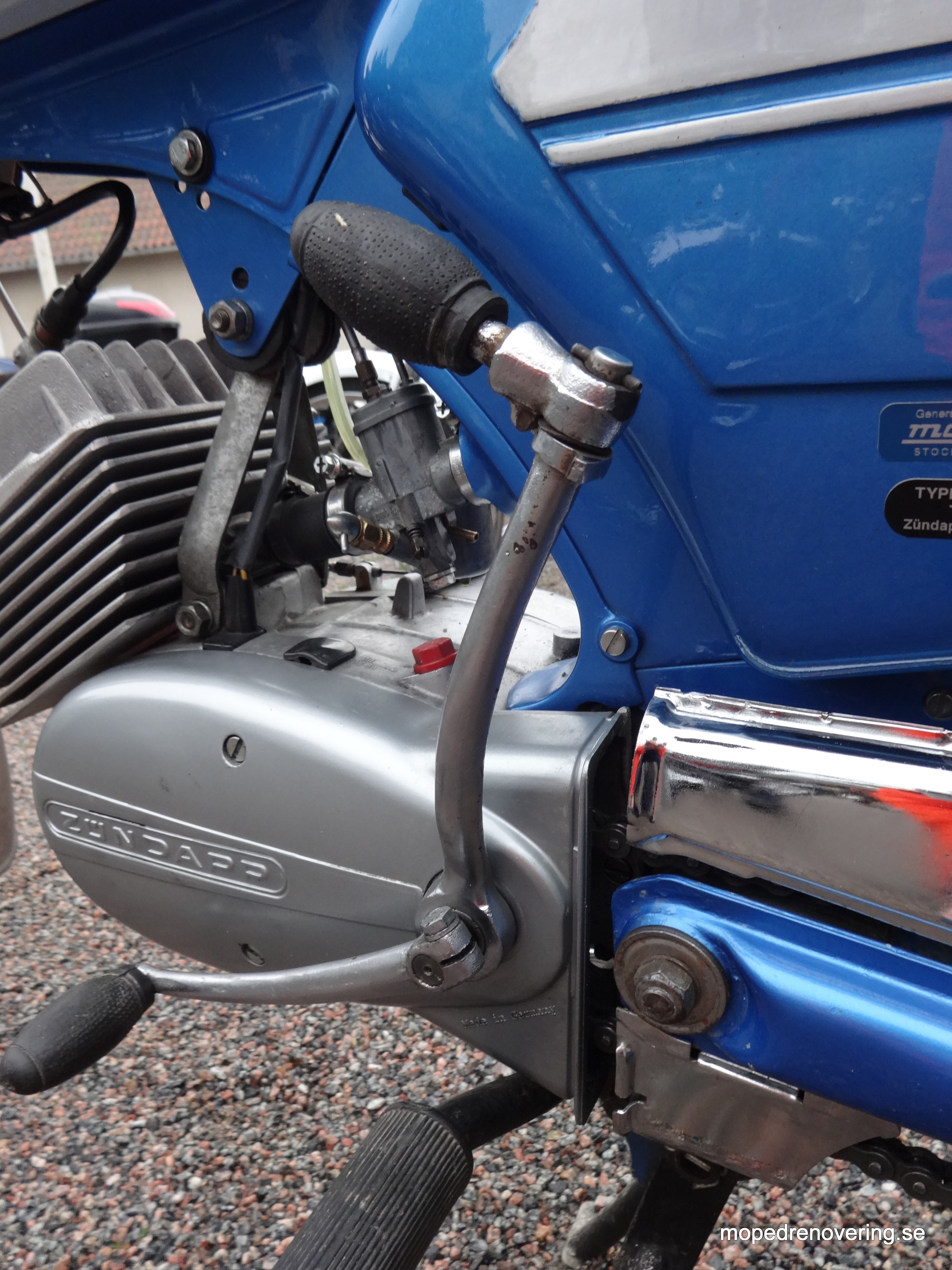 Kickpedalset Zündapp KS50 1967 - - 2