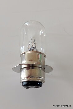 Lyspære PX15D 6V 15/15W