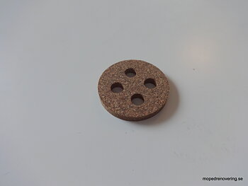 Gasket neoprene material, ethanol resistant 17 mm