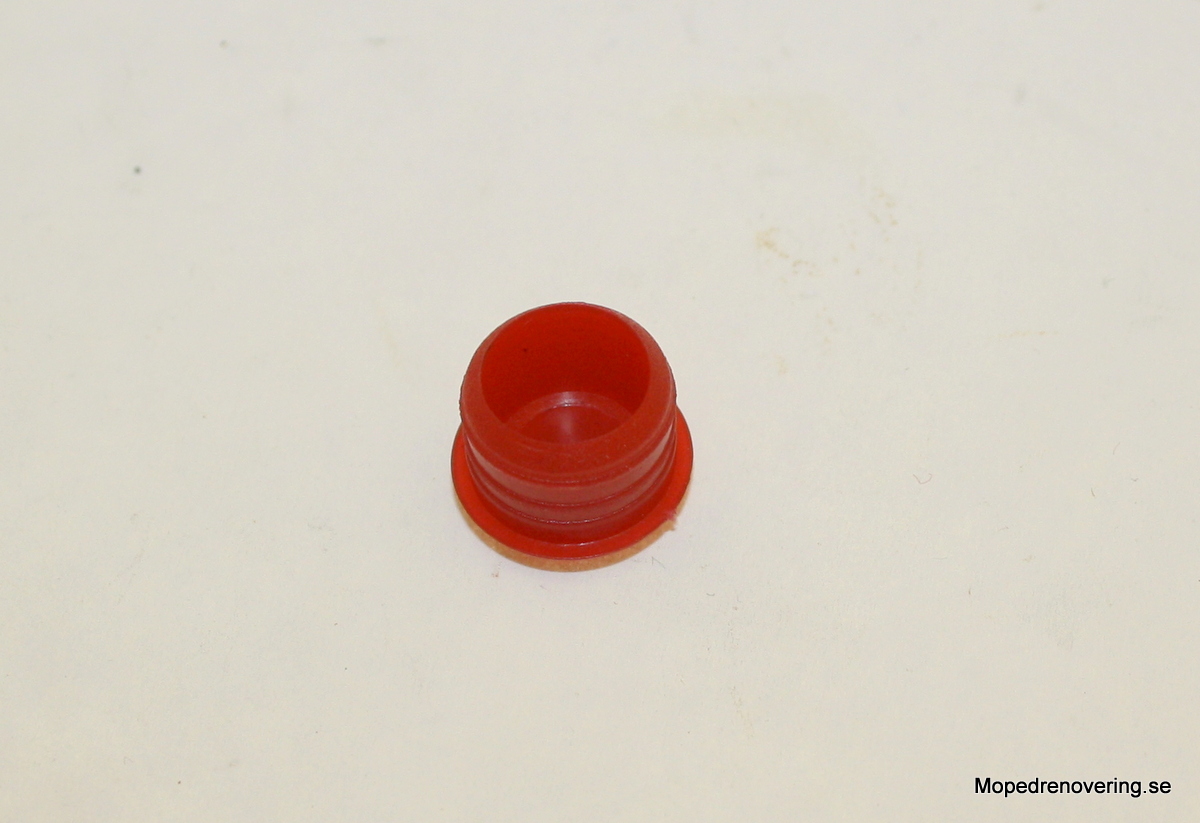 Plastikstecker rot zu puch maxi Bremsschild, mit Leleu 80 Nabe - 2
