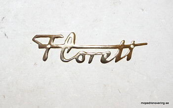 Front fender emblem Kreidler Florett. 80 mm