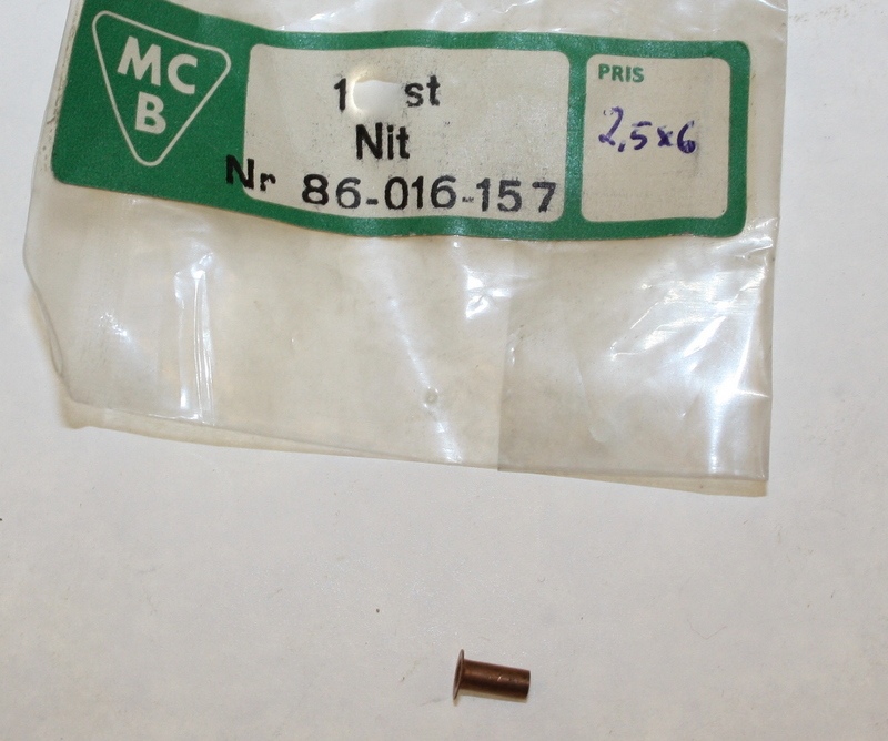 Rohrbremsband 86-016-157 2,5x6mm Husqvarna Union 100mm Nos - 3