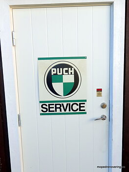 Puch-serviceplade til vægmontering