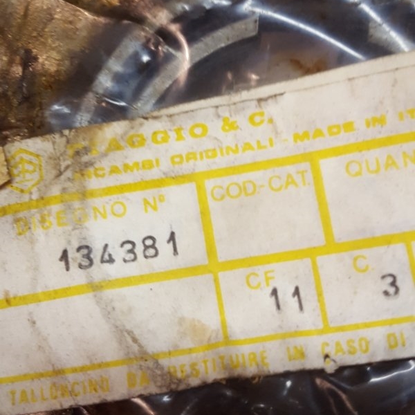 134381 Vaihdelaatikko 1:an Vespa 50/90/100 cc