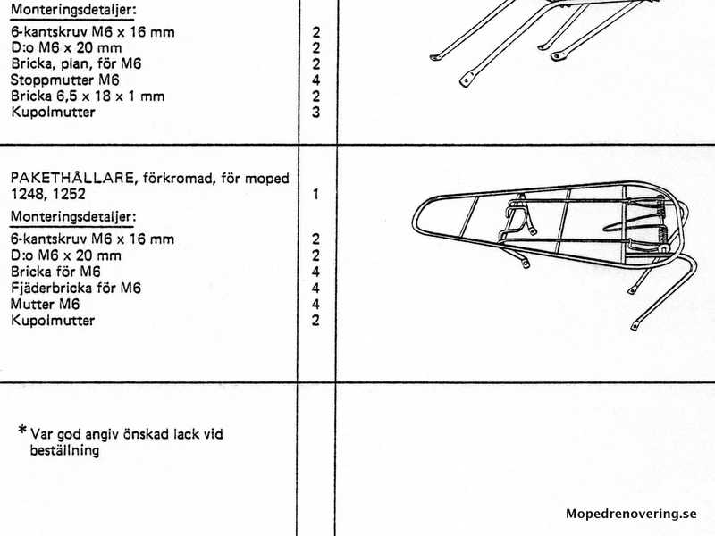 Bagagebærer MCB Compact osv - 3