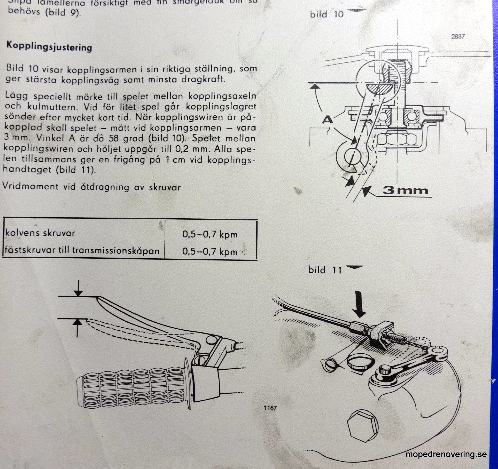 Kytkinakseli 85 mm Puch V3 - 3