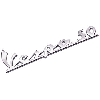 Emblem "Vespa 50" til Vespa 50 cc Vespa 50 l